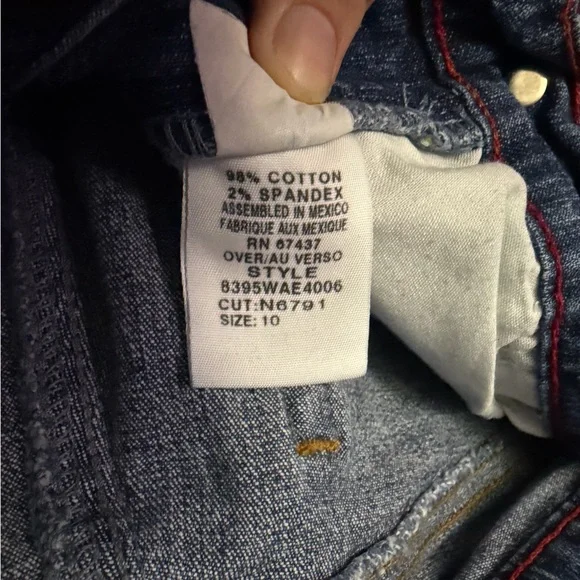 Classic B.U.M Women's Blue Flare Jeans - Picture 5 of 6